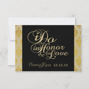 Cartes Damas Champagne RSVP