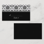 Cartes Damas noires et blanches (Devant / Derrière)