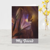 Cartes d'amitié (Fleur jaune)