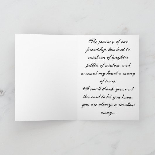 Cartes d'amitié- (Intérieur)