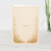 Cartes d'amitié Petites Étoiles  (Dos)