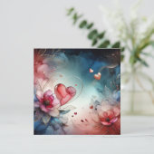 Cartes d'amour de la Saint-Valentin (Debout devant)