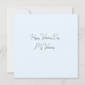 Cartes d'amour de la Saint-Valentin (Dos)
