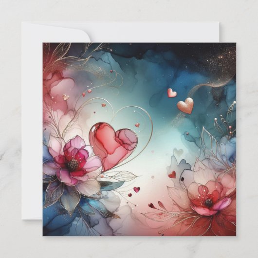 Cartes d'amour de la Saint-Valentin (Devant)