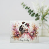 Cartes d'Amour Mariage (Debout devant)