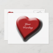 Cartes d'amour uniques et élégantes (Devant / Derrière)