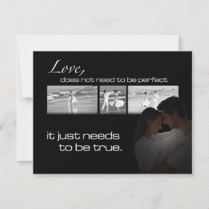 Cartes d'amour vraies
