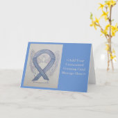 Cartes d'angle de ruban pour la conscience mystiqu (Fleur jaune)