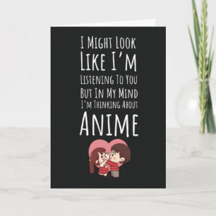 Cartes d'anime drôles Japonais Kawaii Otaku Humour