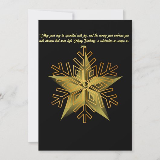 Cartes d'anniversaire (Dos)