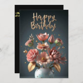 Cartes d'anniversaire (Devant / Derrière)