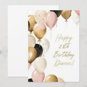 Cartes d'anniversaire (Devant / Derrière)