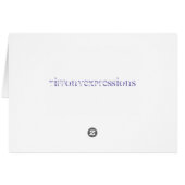 Cartes d'anniversaire (Dos Horizontal)