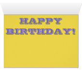 Cartes d'anniversaire (Intérieur Horizontal (Bas))