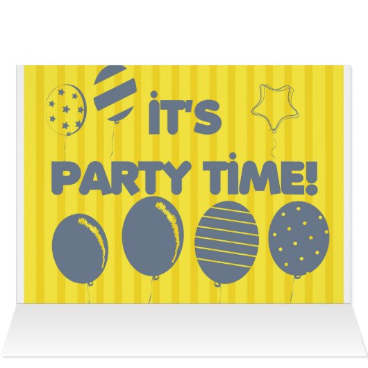 Cartes d'anniversaire (Intérieur Horizontal (Haut))