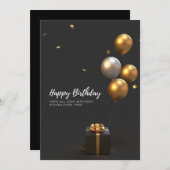 Cartes d'anniversaire (Devant / Derrière)