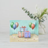 Cartes d'anniversaire (Debout devant)