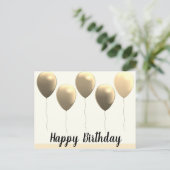 Cartes d'anniversaire (Debout devant)