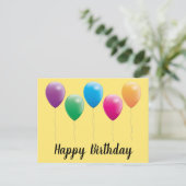 Cartes d'anniversaire (Debout devant)