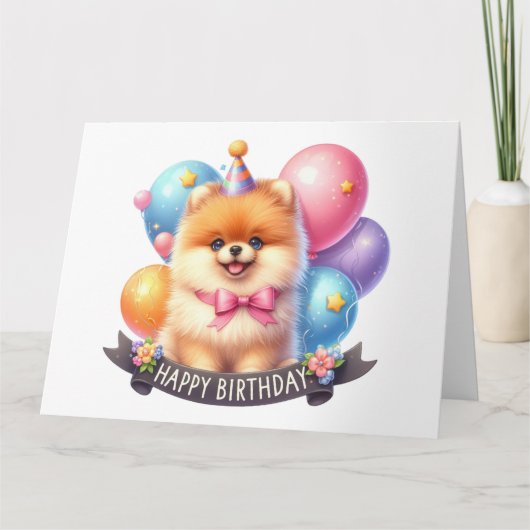 Cartes d'anniversaire adorables (Devant)