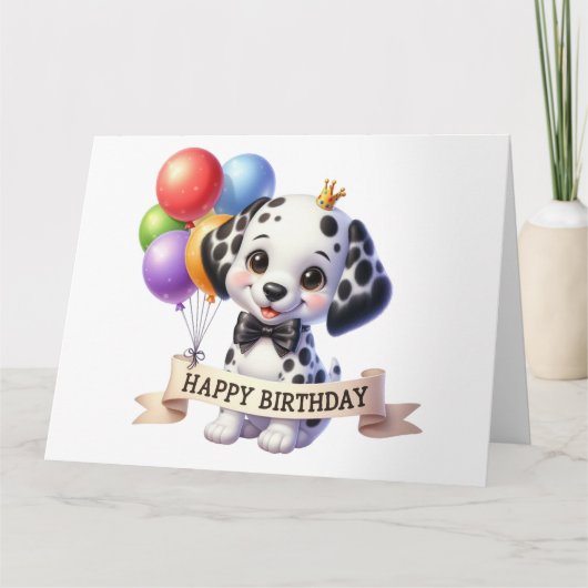 Cartes d'anniversaire adorables (Devant)