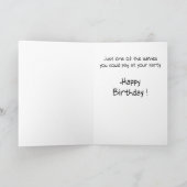 Cartes d'anniversaire amusantes : Canard Canard Oi (Intérieur)