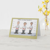 Cartes d'anniversaire amusantes : la politique com (Fleur jaune)