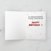 Cartes d'anniversaire amusantes : Légende dans vot (Intérieur)