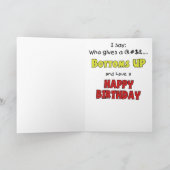 Cartes d'anniversaire amusantes : Philosophie Mart (Intérieur)