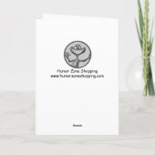 Cartes d'anniversaire amusantes : Plans de fête d' (Dos)