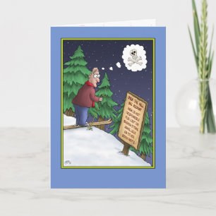 Cartes d'anniversaire amusantes : tout est en bas