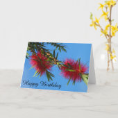 Cartes d'anniversaire blanches (Fleur jaune)