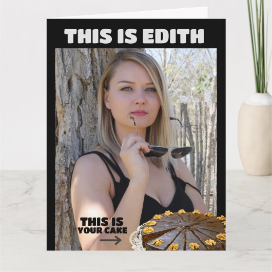 CARTES D'ANNIVERSAIRE BLOND CHAUD POUR PETITE AMIE (Devant)