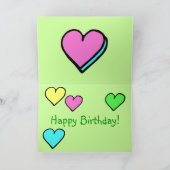 Cartes d'anniversaire Budgie (Intérieur)