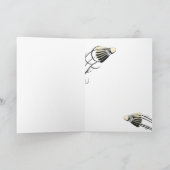 Cartes d'anniversaire de badminton (Intérieur)