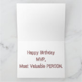 Cartes d'anniversaire de baseball Vintage cool (Intérieur)