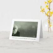 Cartes d'anniversaire de Darwin (Fleur jaune)