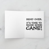 CARTES D'ANNIVERSAIRE DE FOUSTIGATION BRITANNIQUE (Intérieur)