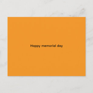 Cartes d'anniversaire de jour de mémoire heureux