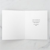 Cartes d'anniversaire de la femme de script de Col (Intérieur)