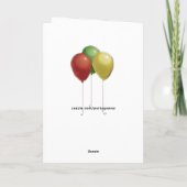 Cartes d'anniversaire de l'oncle drôles (Dos)