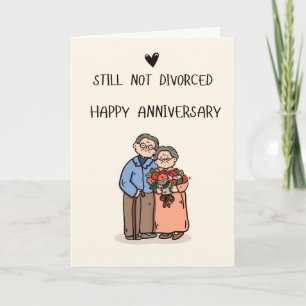 Cartes d'anniversaire de mariage drôles et heureus