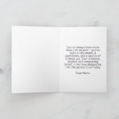 cartes d'anniversaire de tante (Intérieur)