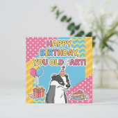 cartes d'anniversaire drôles (Debout devant)