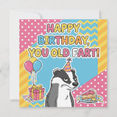 cartes d'anniversaire drôles (Dos)