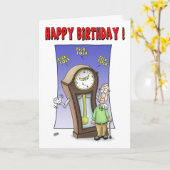 Cartes d'Anniversaire drôles : Coche (Fleur jaune)