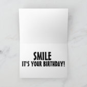 CARTES D'ANNIVERSAIRE DRÔLES DE CHAT (Intérieur)
