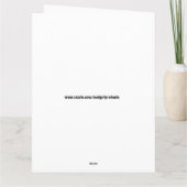 Cartes d'anniversaire drôles de JOE BIDEN (Dos)