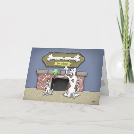 Cartes d'anniversaire du dessin animé : Jour des C (Devant)