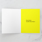 Cartes d'anniversaire du Fils (Intérieur)